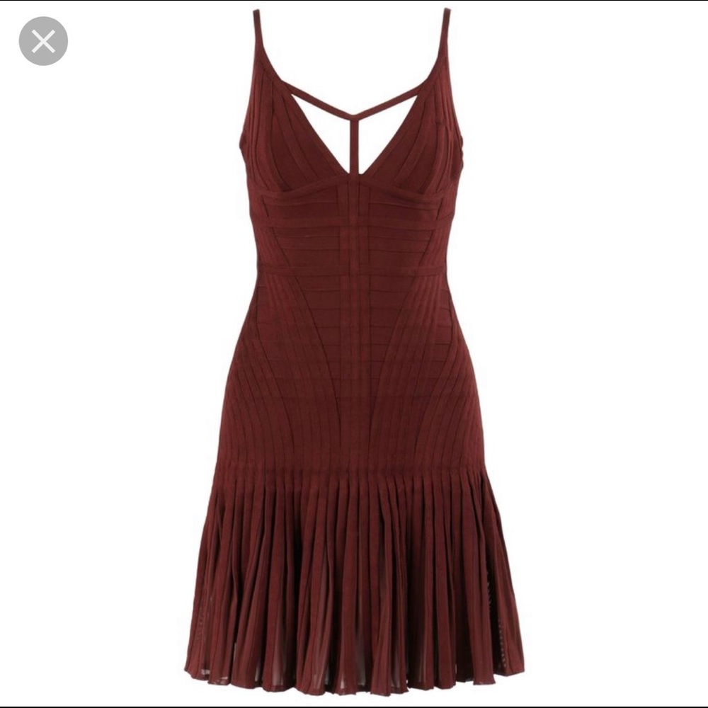 Herve leger Runway dress. Size M new with tags
